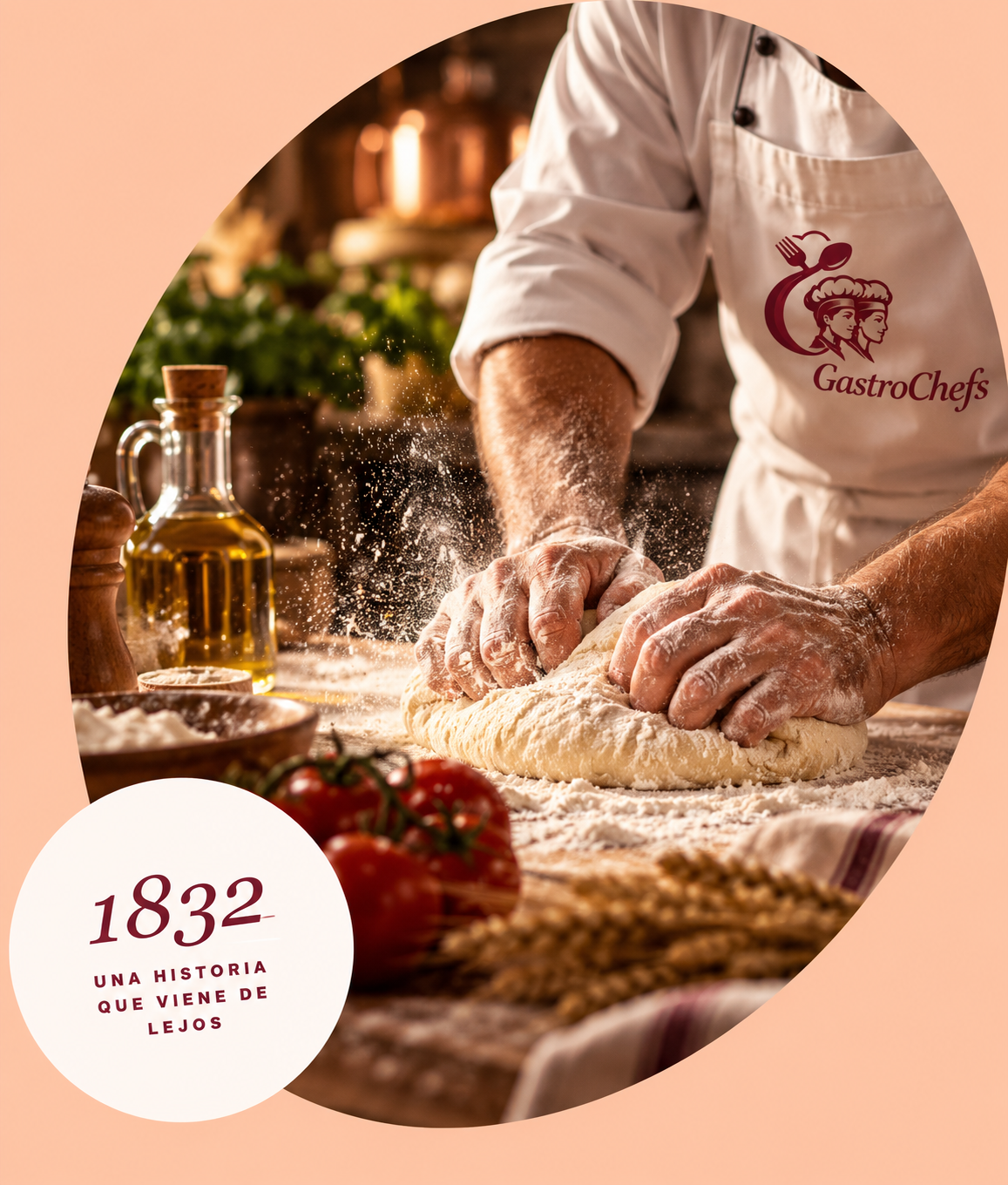 Elaboración artesanal de masa de pizza