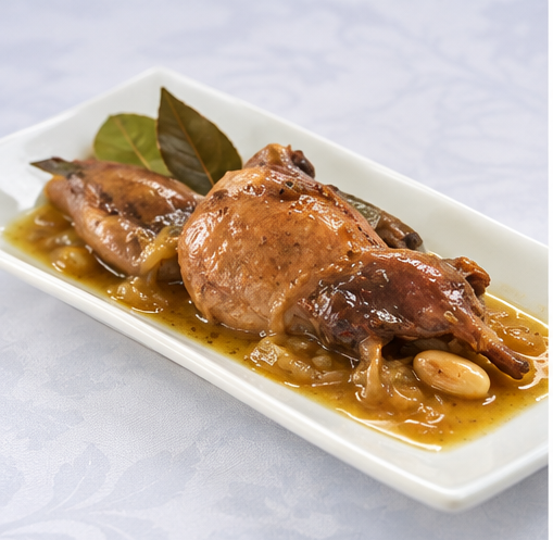 Plato de perdiz GastroChefs