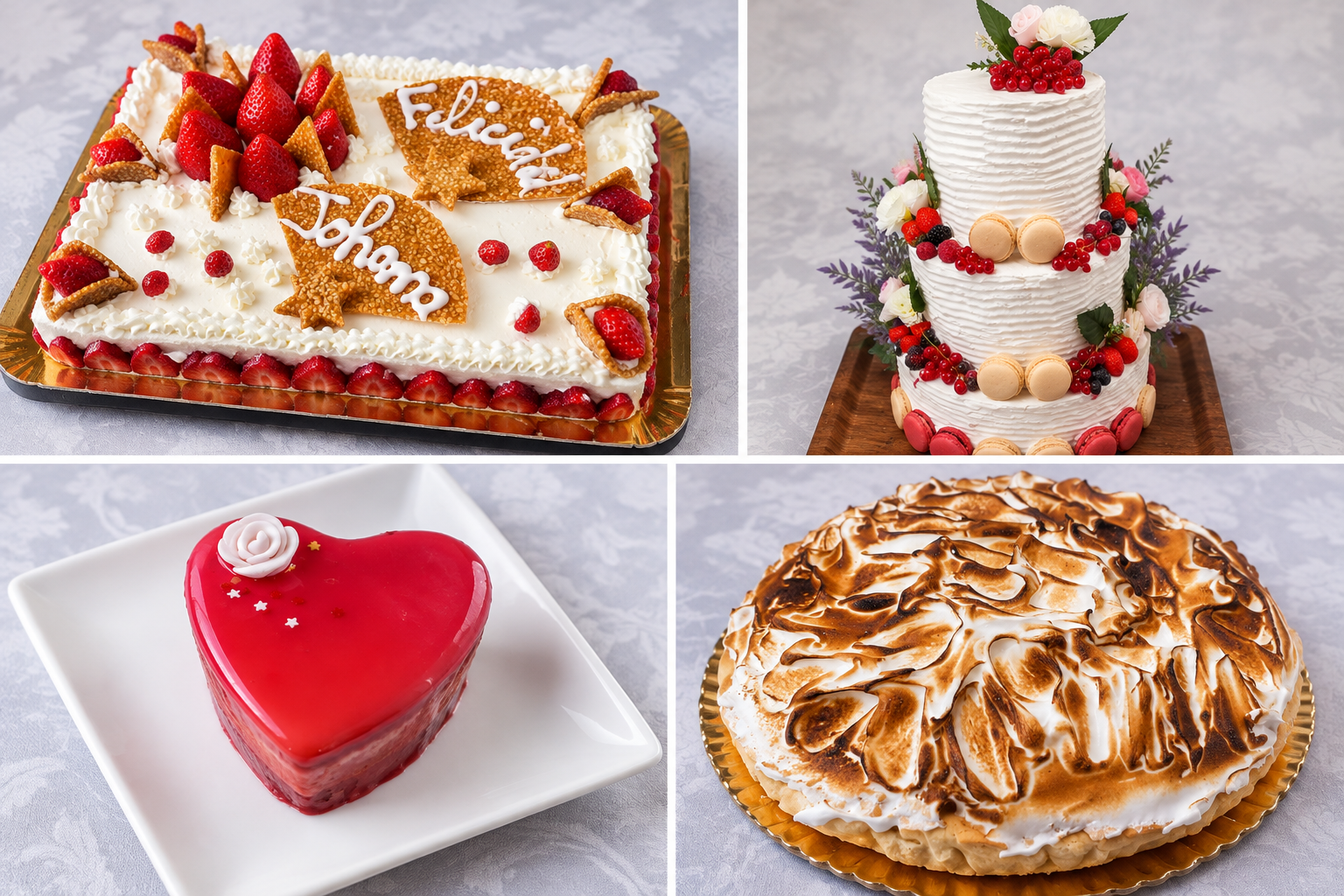 Tarta personalizada para restaurante