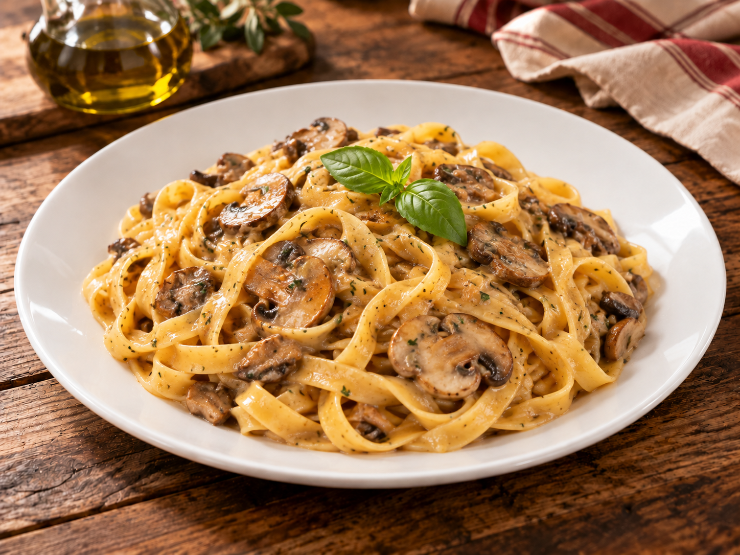 Tagliatelle funghi · GastroChefs