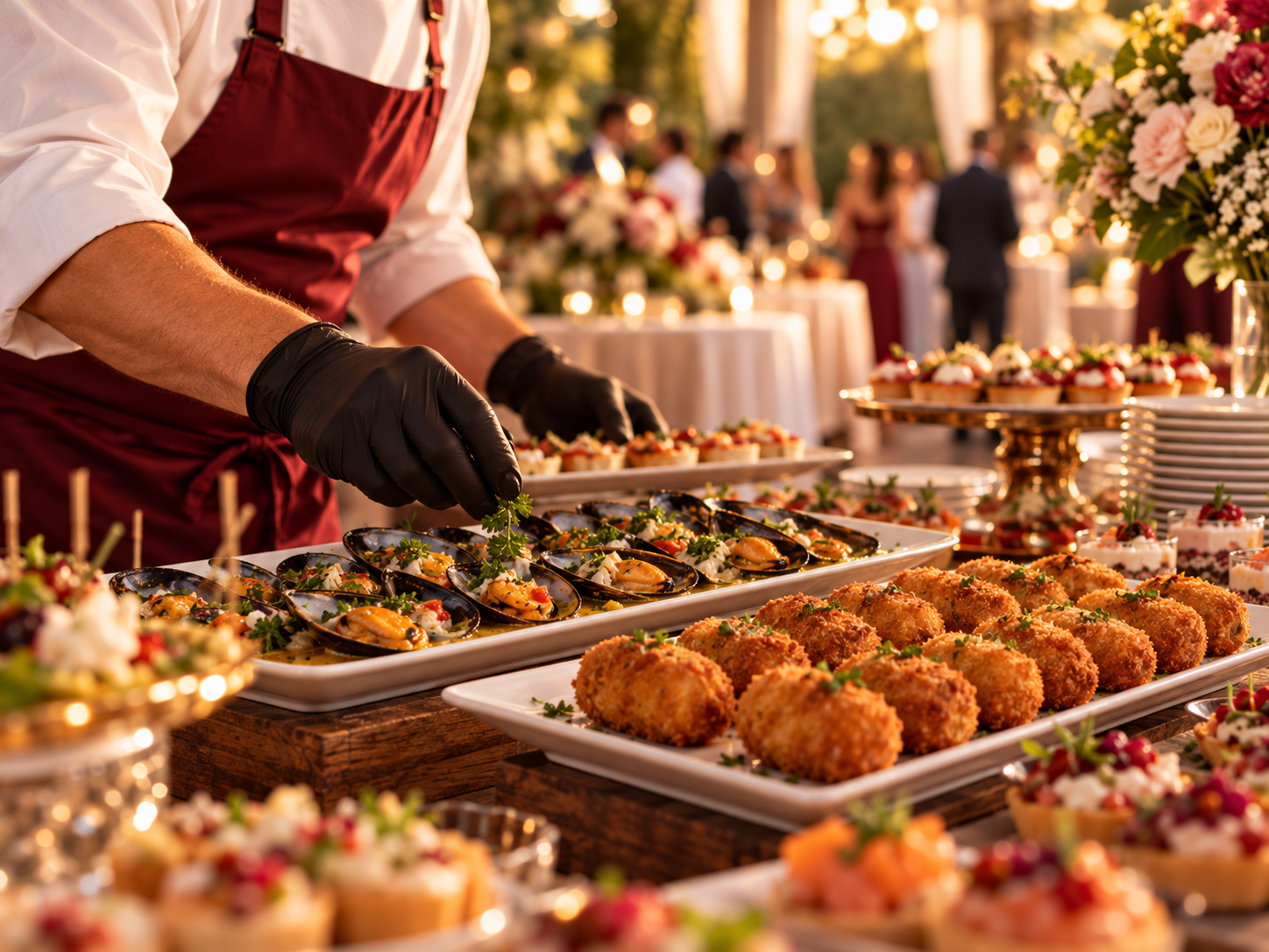Servicio profesional de catering